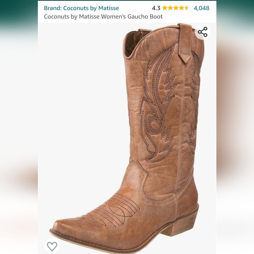Coconuts by Matisse gaucho cowboy boots